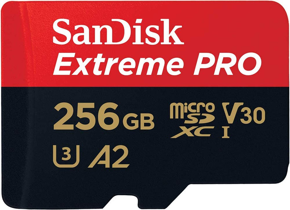 SanDisk 256GB Extreme PRO MicroSDXC Memory Card - SDSQXCD-256G-GN6MA