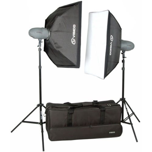 Visico Studio Flash VL 200 PLUS Softbox kit