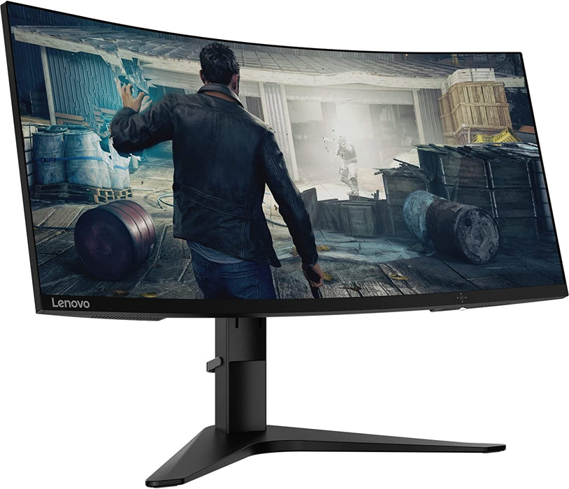 Lenovo G34w-30 34 -Inch Ultrawide WQHD Curved Gaming Monitor - 66F1GAC1MY