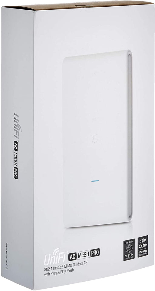 Ubiquiti UniFi UAP-AC-M-PRO Dual-Band 802.11ac Mesh Pro Outdoor 2.4/5GHz AP - UAP-AC-M-PRO