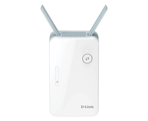 D-Link Wireless AX1500 Wi-Fi 6 Mesh Dual Band AI Range Extender, MU-MIMO & OFDMA, Wall plug design, 1 x Gigabit LAN, 2 external antennas, FOTA, D-Link AI technology, D-Link Wi-Fi Mesh, D-Link Ai APP Support, UK plug - E15/BNA