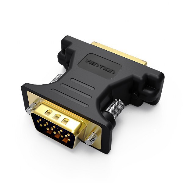 Vention DVI Female to VGA Male Adapter – VEN-DV350VG with Gold-Plated interface