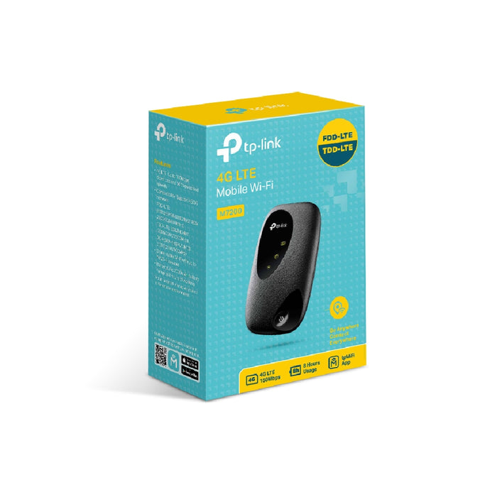 TP-Link 150Mbps 4G LTE Mobile Wi-Fi - TL-M7200(Qualcomm LTE-FDD/LTE-TDD/DC-HS)