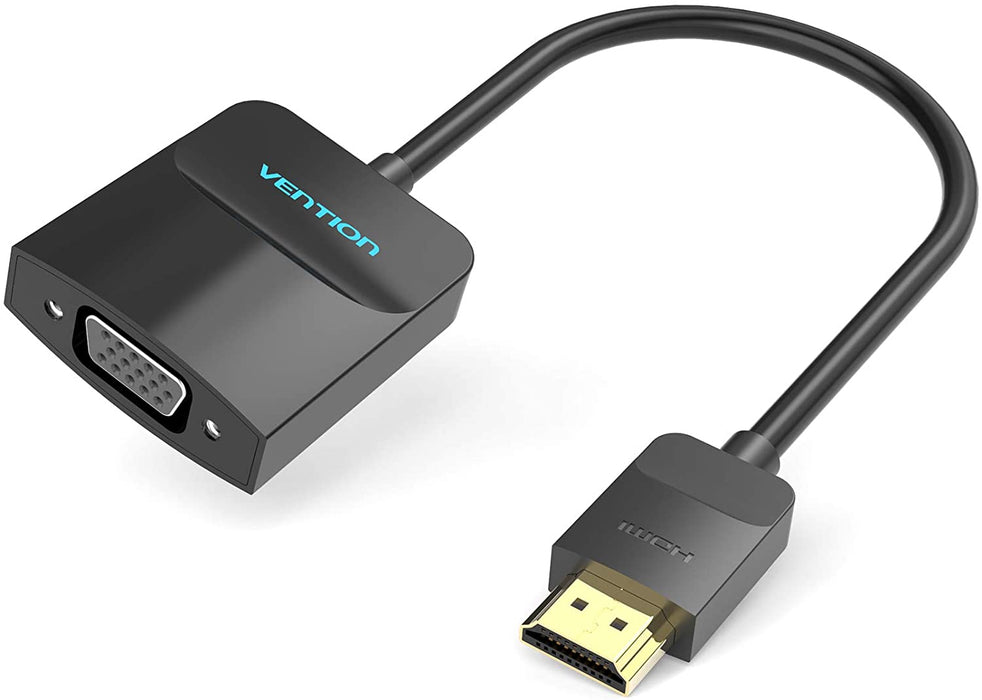 VENTION HDMI TO VGA CONVERTER 0.15M BLACK - 42154