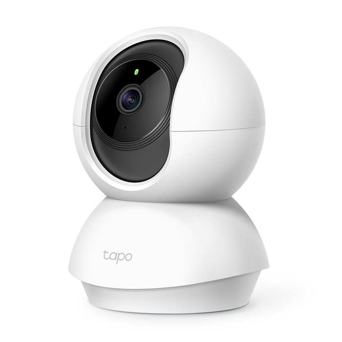 TP-Link Home Security Wi-Fi Camera – Tapo C200 Pan/Tilt – TL-TAPO C200, with Built-in Microphone and Speaker.