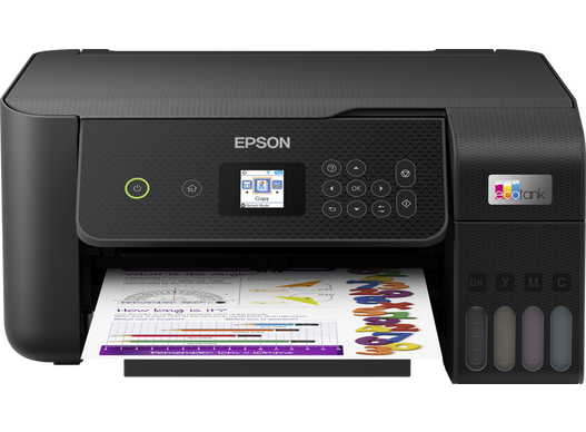 Epson EcoTank L3260 Home Ink Tank Printer - A4 colour 3-in-1 printer with Wi-Fi Direct and LCD screen