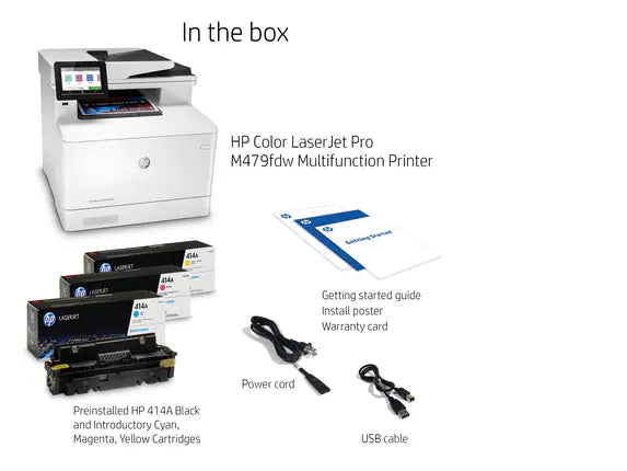 HP Color LaserJet Pro MFP M479fdw (W1A80A)