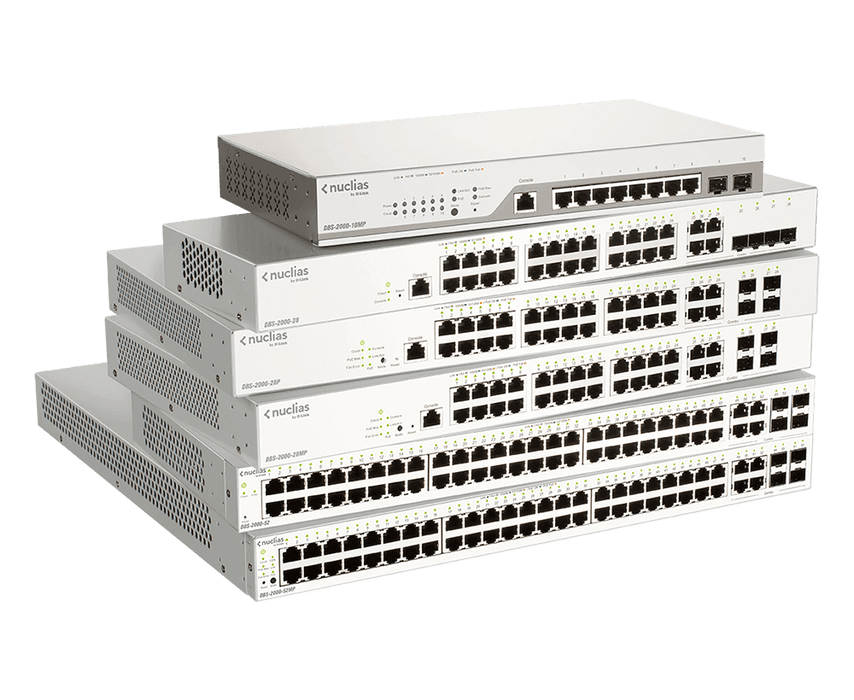 D-Link DBS-2000 Series Nuclias Cloud Managed Switches