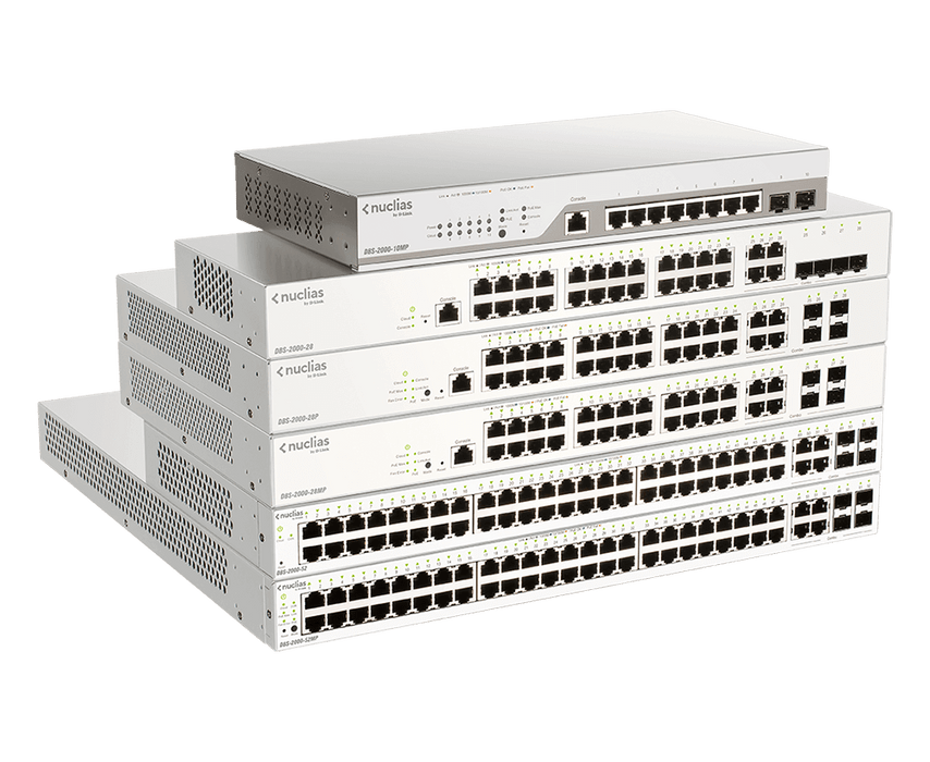 D-Link DBS-2000 Series Nuclias Cloud Managed Switches