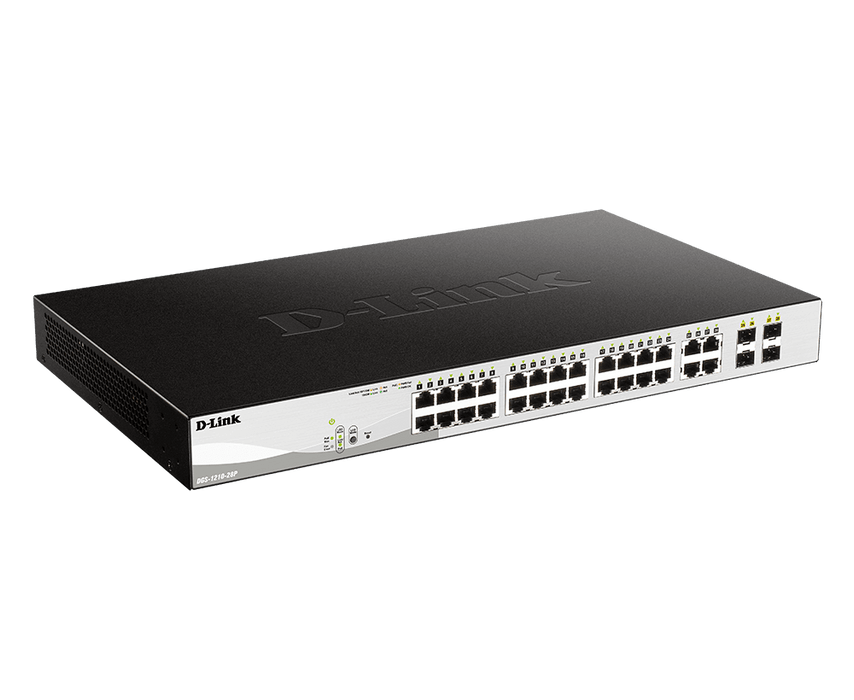 D-Link DGS-1210-28P Gigabit Smart Managed PoE Switch