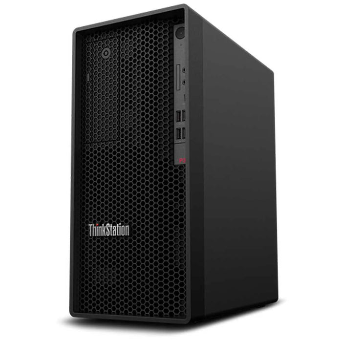 Lenovo P340 Tower, Intel Core i7-10700(30DHS1YQOO), 8GB RAM,1TB HDD,DOS,18.5" Display