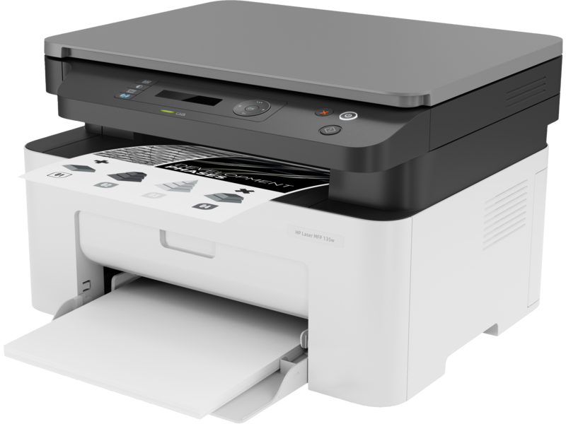 HP LaserJet Monochrome MFP 135W Printer (4ZB83A)