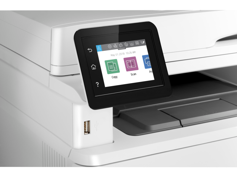 HP LaserJet Pro MFP M428dW Printer, Print, Copy, Scan, Email - Duplex Printing, ADF, Wireless, Ethernet, USB Interface with LCD Touchscreen