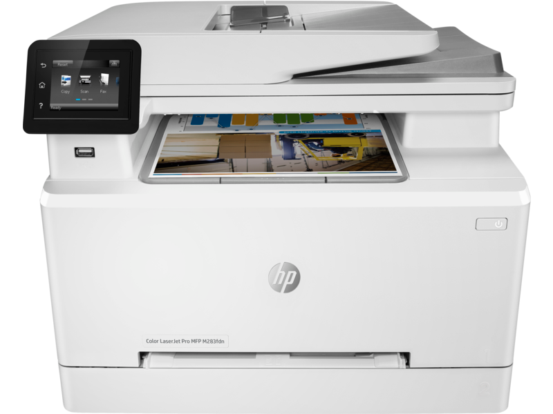 HP Color LaserJet Pro MFP M283fdn Printer (7KW74A) - Colour, Fax, Duplex, Network, All-In-One