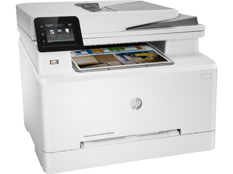 HP Color LaserJet Pro MFP M283fdn Printer (7KW74A) - Colour, Fax, Duplex, Network, All-In-One