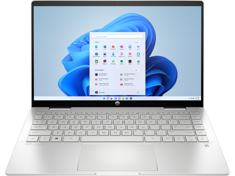 HP Pavilion x360 Convertible 14-ek0033dx, Core i5 1235U, 8GB, 512GB SSD, 15″ FHD Touch – 691L1UA