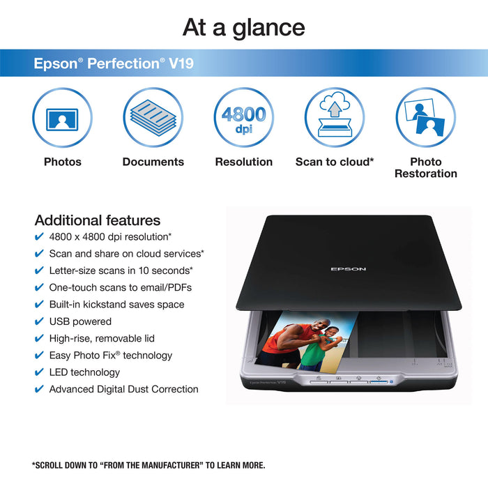 Epson Perfection V19 Scanner